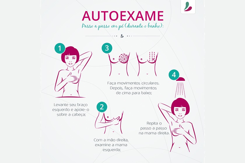 Câncer de mama: dicas para você fazer o autoexame